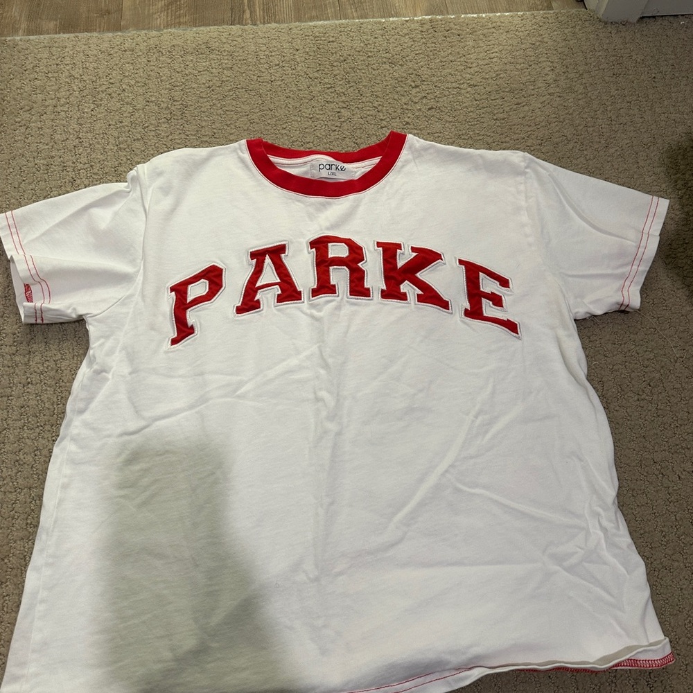 Parke Varsity tee L/XL